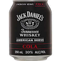 Jack Daniel's & Cola American Serve Can