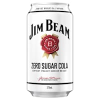 Jim Beam & Zero Cola Can