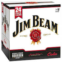 Jim Beam White & Cola Can
