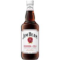 Jim Beam White Label & Cola Bottle