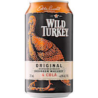 Wild Turkey Bourbon & Cola Can