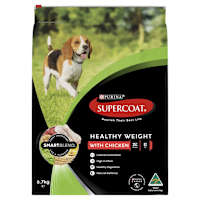 Supercoat Smartblend Adult Healthy Weight Dog Food With Chicken