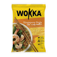 Wokka Singapore Style Wok-Ready Noodles