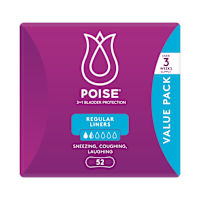 Poise Adult Care Liners Regular