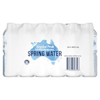 Community Co Crystal Peak Spring Water Bottles