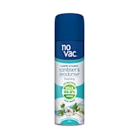 No Vac Foam Carpet Sanitiser & Deodoriser Linen Breeze