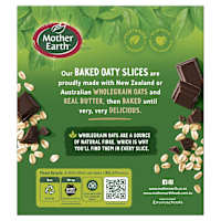 Mother Earth Chocolate Chip Oaty Slice