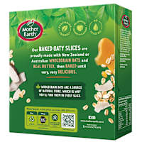 Mother Earth Golden Baked Oaty Slice Golden Oats