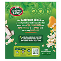 Mother Earth Golden Baked Oaty Slice Golden Oats