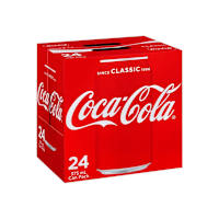 Coca-Cola Classic Soft Drink Multipack Cans