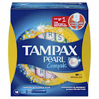 Tampax Pearl Compak Tampons Regular