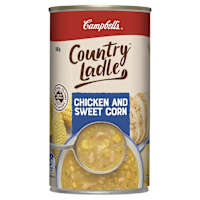 Campbell's Country Ladle Canned Soup Chicken & Sweet Corn