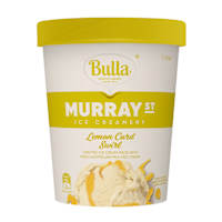 Bulla Murray Street Ice Cream Tubs Lemon Curd