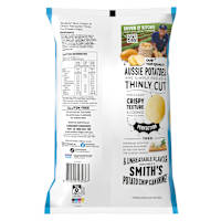Smith's Thinly Cut Potato Chips Sour Cream & Onion