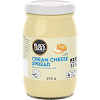 Black & Gold Cream Cheese Spread