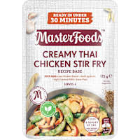 MasterFoods Stir Fry Recipe Base Creamy Thai Chicken