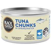 Black & Gold Skipjack Tuna In Springwater