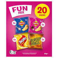 Smith's Chips Fun Mix Variety Multipack