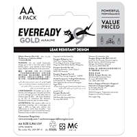 Eveready Gold AA Batteries