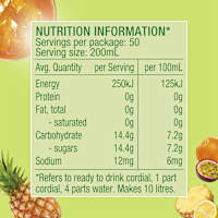 Golden CircleFruit Cup Cordial