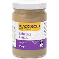 Black & Gold Minced Garlic