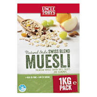 Uncle Tobys Natural Style Swiss Blend Muesli