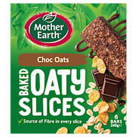 Mother Earth Baked Oaty Slice Chocolate