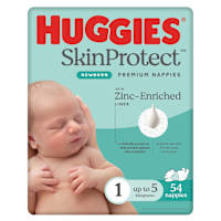 Huggies Newborn Nappies for Boys & Girls Size 1 (up to 5kg)