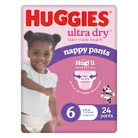 Huggies Nappy Pants Junior Girl