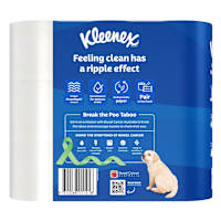 Kleenex Complete Clean Toilet Tissue