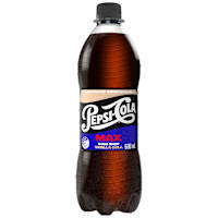 Pepsi Max No Sugar Vanilla Soda Bottle