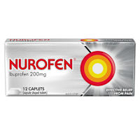 Nurofen Pain and Inflammation Relief Caplets 200mg Ibuprofen