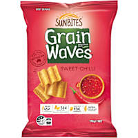 Sunbites Grain Waves Sweet Chilli Wholegrain Chips