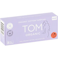Tom Organic Super Tampons