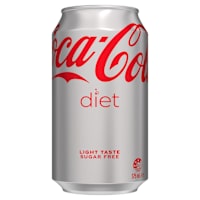 Diet Coca-Cola Soft Drink Can
