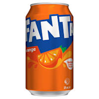 Fanta Orange Soft Drink Can