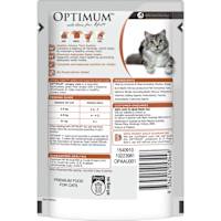 Optimum Urinary Care Wet Cat Food Ocean Fish Chunks In Jelly Pouch