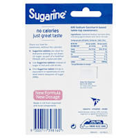 Sugarine Sweetener Tablets No Calories