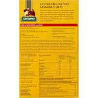San Remo Gluten Free Lasagna Sheets
