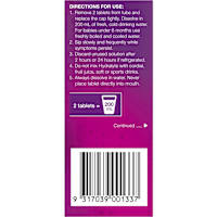 Hydralyte Effervescent Electrolyte Tablets Apple Blackcurrant