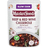 MasterFoods Slow Cooker Beef & Red Wine Casserole