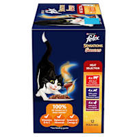 Felix Sensations Cat Food Meat Selection