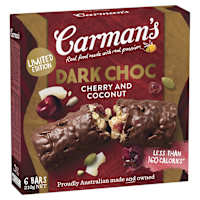 Carman's Dark Choc Cherry Coconut Bar