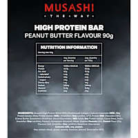 Musashi High Protein Bar Peanut Butter