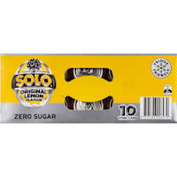 Solo Zero Sugar Lemon Soft Drink