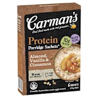 Carman's Protein Rich Porridge Almond Vanilla Cinnamon