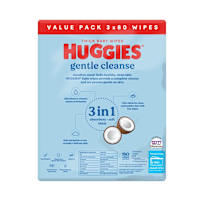 Huggies Wipes With Coconut 80 Wipes Per Pack