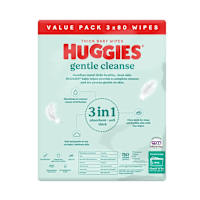 Huggies Baby Wipes Fragrance Free 80 Wipes Per Pack