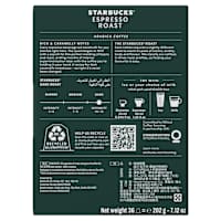 Starbucks Espresso Roast Coffee Dark Capsules