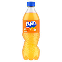 Fanta Orange Soft Drink Bottle